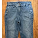 NWT J.Crew Cropped Lightweight Denim Spring Blue Wash Size 26 Photo 3