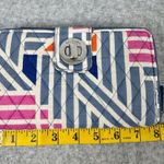 Vera Bradley Women's RFID Wallet Geometric Multicolor Quilted Fabric Photo 8