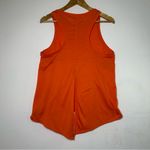 GapFit Orange Muscle Tee Sleeveless with Open Back Photo 2