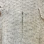 Bosch White Beige Cream Gold Button Luxury Regal Tweed Skirt Suit size 6 / L Photo 9