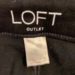 Loft  Outlet Black Jeans size 10 curvy skinny excellent condition inseam 30 Photo 6