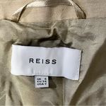 Reiss Eden Khaki Green Cotton-Blend Utility Jacket Size 2 Photo 12