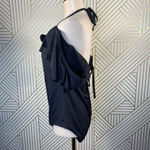 Becca Rebecca Virtue Black Flounce One Piece Swim Photo 6