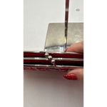 Vera Bradley  Red Floral Kiss Lock Clutch Wallet Pouch Cosmetic Bag Photo 4