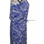 Vineyard Vines Martha’s Palm Print Ruffle Strapless Maxi Dress Sz Sm Resort EUC Photo 11
