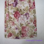 Vintage 1980's Pride&Joy Totally 80s floral‎ print sleeveless Dress Pink Size 14 Photo 3