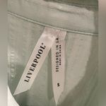 Liverpool Women’s  Button Down Lightweight Shirt - Mint Green - Small Photo 2