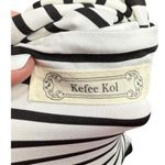 Kefee Kol Nursing Poncho‎ Cover Up Black White Stripes Photo 10