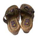 Zee Alexis Women's Size EUR 41 US 10 Woven Multicolor Sandals Purple Photo 4