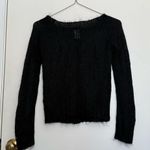 Old Navy Black Women's Crew Neck Sweater Photo 8
