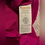 Athleta NWT  Malibu One Piece Swimsuit Size L Hot Pink magenta Color Photo 7