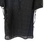 Jaclyn Smith  Black Lace Medium Swim Cover up Photo 1