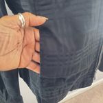 Jones New York Signature Black Zip-Up Checkered Print Jacket L Photo 7