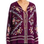 Johnny Was  Carmen Button-Up Blouse in Jam Size L, New w/Tag Retail $375 Photo 12