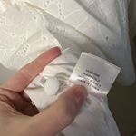 Girl and the Sun Rylee Cotton Eyelet Dress White Size M Photo 7