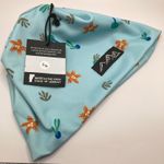 NWT Skida Nori Blue Leaf Print Running Hat Womens S/M Lightweight Ski Outdoors Photo 1