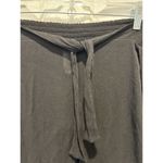 Kona Sol  Black  Leisure Swim Beach Cover Up Tie Front Slit Legs Pants Size Large Photo 2