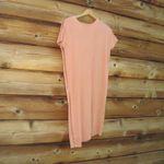 NWT Kada Infinity Tee Mini T Shirt Dress Orange Size L Photo 3
