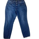 Judy Blue  size 14 W Skinny fit Leg Jeans Classic Blue double button retro 90s hi Photo 0