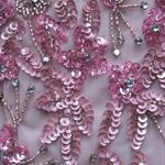 Mac Duggal 5497 Womens Embellished V Neck 3/4 Sleeve A Line Gown Dress Photo 9