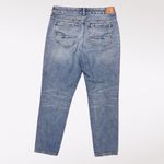 American Eagle  Tomgirl Jeans Distressed Denim Button Fly Size 6 Photo 5