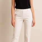 EXPRESS  Editor Dress Pants White Career Business Capsole NEW Womens 10 Photo 0