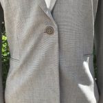 T Tahari  Ilana blazer in gray on button two pockets Photo 1