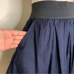 Necessary Objects Necessary Object Navy Blue Wide Waist Skirt Photo 2