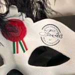 Maschera Del Galeone Hand‎ Painted Masquerade Venetian Mask Mardi Gras Pier 1 White Photo 5