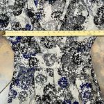 Banana Republic  Women's V-neck Multicolor Short Puff Sleeved Dress 10 Photo 8