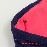 Lorna Jane Navy/Neon Perforated Sports Bra Photo 9