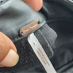 Free People  | Black Vegan Faux Leather High Rise Long & Lean Pants Sz 31 Photo 6