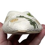 Dolce Vita “Elm” Ivory Floral Raffia Mule Flats Women’s 7 Spring Summer White Photo 13