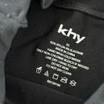 khy fitted short sleeve black tee shirt crop top Size XS Photo 2