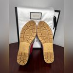 Gucci Sylvie Stripe Logo Platform Espadrilles Size 37.5 Photo 7