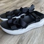 UGG  LA SHORES SLINGBACK BLACK PLATFORM SANDAL‎ US 9.5 Photo 0