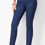 Merona  ankle skinny blue jeans with white polka dots Photo 0