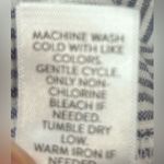 J. Jill Love Linen M Gray Striped Wide Leg Beachcomber Pull Photo 5