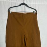 Vince  Coganc Brown Wide Leg Cotton Viscose Blend Pants Size 12 Photo 4