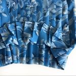 Leslie Fay Light Blue Floral Skirt Suit Womens Size 14 P VINTAGE Photo 6