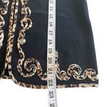 Ming Wang  Black Leopard Print Embellished Cardigan Sweater Jacket Size Small Photo 7