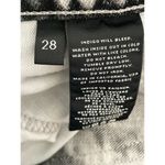 J Brand Aubrey Ankle Jeans Dark Sonic Women's Size 28 Black White Acid Wash Crop Photo 8