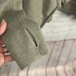 Lululemon Athletica Wrap it Up Merino wool blend knit sweater cardigan beige Photo 4