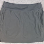 Athleta  Soho Skort Womens Size 10 Gray Mini Activewear Golf Athletic Skirt Photo 0