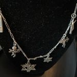 Sterling Silver Custom Designed  3 Stars of David, 2 Cupids, Mezuzah Photo 1