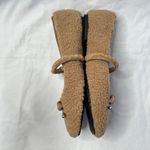 Gianni Bini Womens Josietwo Tan Faux Shearling Mary Jane Flats Bow 9m Photo 7