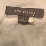 Ann Taylor White, Blue & Black Floral Print Skirt Photo 6