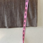 BCBG Maxazria Brown Linen Paperbag Pants Size 8 Wide Leg Academia Career Classic Photo 10