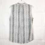 Adrianna Papell  Snake Print Top Large Casual Workwear Contemporary Feminine Photo 4