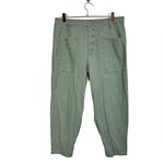 Pistola Tammy High Rise Trouser Utilitarian Button Fly Pants Colonel Army Green Photo 5